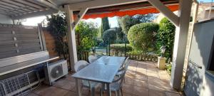 Balkón nebo terasa v ubytování Spot évasion