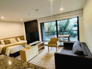 Posezení v ubytování Suite Rioverde Hotel Rionegro
