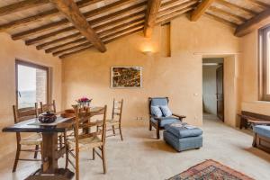 Posezení v ubytování Agriturismo Le Canterie