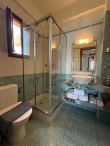 Koupelna v ubytování Sofotel