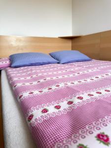 Postel nebo postele na pokoji v ubytování Pohoda u Lva