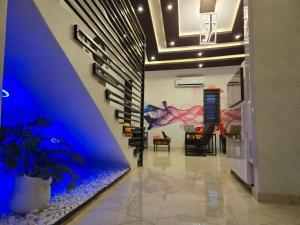 Χώρος καθιστικού στο NEKST Hotel Ibadan