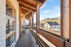 Balkón nebo terasa v ubytování Gästehaus Hartwig