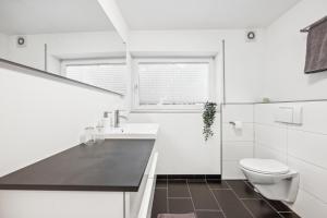 Koupelna v ubytování Gästehaus Hartwig