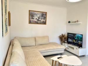 Μια τηλεόραση ή/και κέντρο ψυχαγωγίας στο GH Apartment Tirana