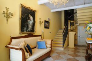 Posezení v ubytování B&B A Casa Dell'Antiquario