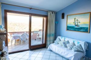 Χώρος καθιστικού στο Azzurra - Sand Dunes, relax and sea view Panoramic Terrace - 500 mt far from the beach - full comfort for memorable holidays in Sardinia - Italy
