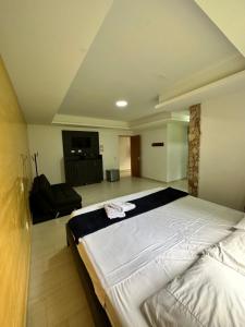 Postel nebo postele na pokoji v ubytování consorcio club Paradise