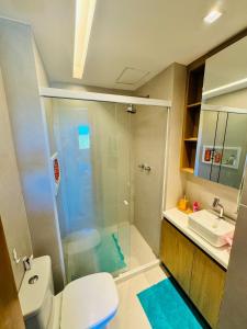 Koupelna v ubytování Apartamento de Luxo em Muro Alto-Makia Beach 318C