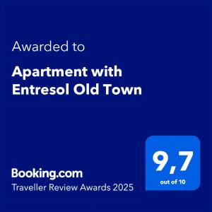 a blue sign that sayspared to appointment with an emergency old town at Apartment with Entresol Old Town Krakow in Krakow