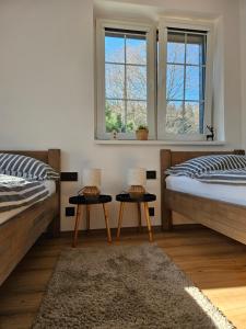 Postel nebo postele na pokoji v ubytování Horský apartmán MIKI