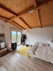 Postel nebo postele na pokoji v ubytování Casa Natural - Desconexión