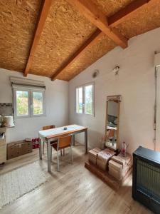 TV a/nebo společenská místnost v ubytování Casa Natural - Desconexión