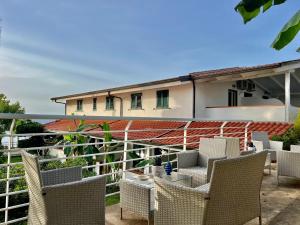 A balcony or terrace at Residence Araba Fenice Tropea