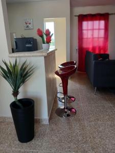 Η κουζίνα ή μικρή κουζίνα στο SDQ Apartment Marbella 4 +9 φωτογραφίες