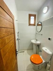 Koupelna v ubytování Gîte rural à Jnane Imass