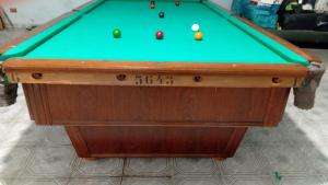 Biliár nebo kulečník v ubytování Chacara bella vitta