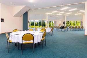 Restoran või mõni muu söögikoht majutusasutuses Methven Resort