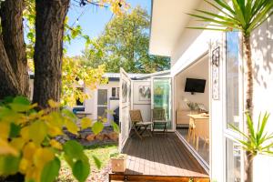 Zahrada ubytování Studio 46, Canberra