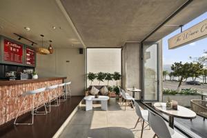 Część wypoczynkowa w obiekcie The Code Hotel & Spa Da Nang