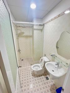 Koupelna v ubytování Hệ thống MylaHome - Chi nhánh Ks Kim Châu