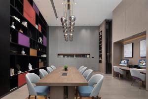Posezení v ubytování 峨眉山景区希尔顿欢朋酒店
