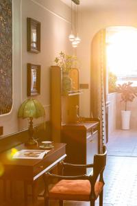 Area soggiorno di Vishan Garden Boutique Hotel 厦门维尚花园潮宿 中山路步行街店