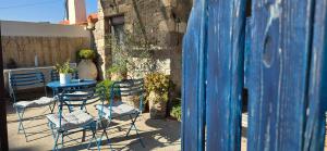 A balcony or terrace at BaSiLiKoS