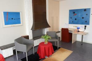 Posezení v ubytování Hotel Vijfwegen
