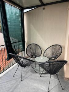 Balkón alebo terasa v ubytovaní Apartmani Krišto 2 Zadar