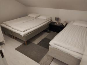 Postel nebo postele na pokoji v ubytování 2 bedroom house in Vantaa, 15 min from airport, sauna