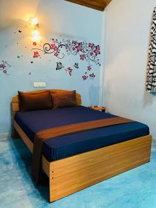 Letto o letti in una camera di Shell Abay