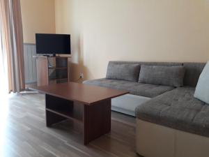 Televízia a/alebo spoločenská miestnosť v ubytovaní Apartmány ORAVA-EDDA
