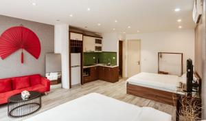 Ένα ή περισσότερα κρεβάτια σε δωμάτιο στο *SUPER LOCATION*2 BEDS*OLD QUARTER