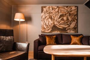 Posezení v ubytování Sundvolden Hotel