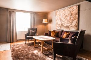 Posezení v ubytování Sundvolden Hotel