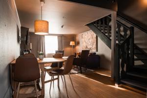 Posezení v ubytování Sundvolden Hotel