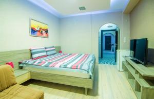 Кровать или кровати в номере Villa Sveti Gorgi