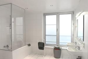 Koupelna v ubytování Hotel Vijfwegen