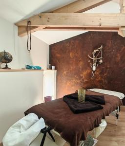 Lázně a/nebo wellness v ubytování Refuge de Bonlieu