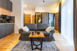 Nhà bếp/bếp nhỏ tại Apartament Grzegorzewska