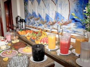 Comida in lodge ou em algum lugar perto
