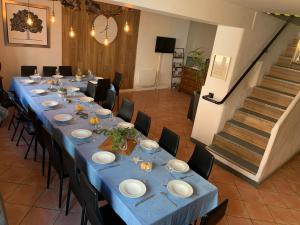 Χώρος καθιστικού στο La Roselière