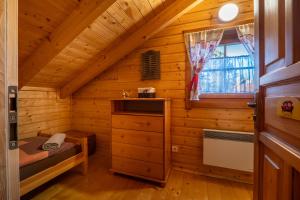 A bathroom at Chata Kaprík 35
