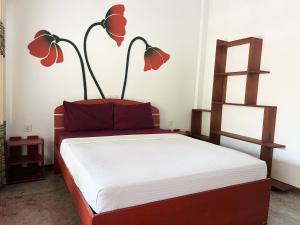 Letto o letti in una camera di Shell Abay