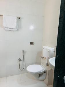 Koupelna v ubytování Hotel 7 CR