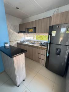 Kuchyň nebo kuchyňský kout v ubytování Casa 75 San Marcos Poblado
