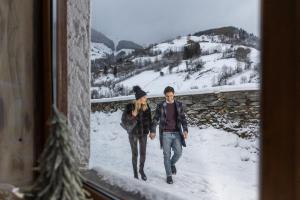 Hotel Sonnhof Rauris að vetri til