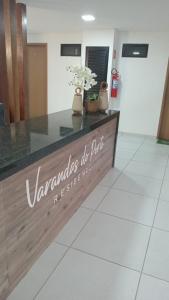 Lobbyen eller receptionen på Flat Porto Centro