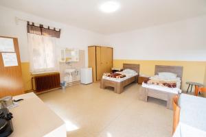 Postel nebo postele na pokoji v ubytování Soba Pri Kosu